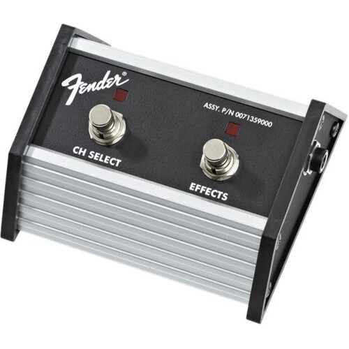 Fender Fender 2-Button Footswitch: Channel Select/Effects On/Off with 1/4" Jack