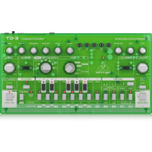 Behringer TD-3-LM Analog Bass Line Synthesizer with VCO, VCF, 16-Step Sequencer, Distortion Effects and 16-Voice Poly Chain