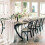 ZOELNIC chiffon wedding table runner white 28 x 120 inch 2