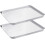 Plaque de cuisson en acier inoxydable 10 x 8 x 1 po 1