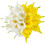 Lot de 22 fleurs artificielles de lys calla en polyuréthane blanc, 34 cm 1