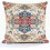 Boho bomulls- og linputetrekk 40x40 cm 1
