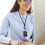 Θήκη για κάρτα ταυτότητας YUEHAO Office Equipment με φερμουάρ, λεπτή δερμάτινη θήκη με 4