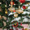 Juletreoppheng, plast, 2-pakning, gull 1