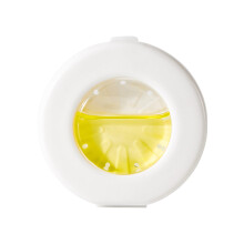 Désodorisant réutilisable 12 ml avec ventouse – Blanc