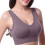 Sujetador cómodo para mujer con ribete de encaje – Transpirable, 1