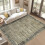 Koberec Vintage Distressed Runner 4x6ft – mäkký, protišmykový, 1