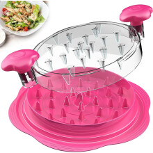 Outil pour effilocher le poulet avec brosse – Sans BPA, antidérapant,
