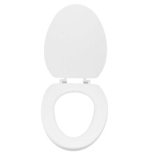 Abattant de toilette blanc EAV pour toilettes allongées