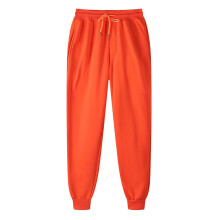 Pantalones deportivos de hip hop para hombre con puños ajustables con cordones.
