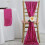 Fuchsia paljettstolramme – 30 x 27 cm 1