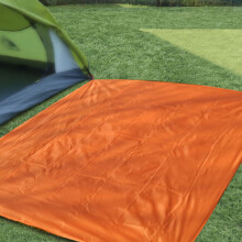 Tapis d'extérieur réversible tropical en paille plastique 5x8