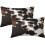 Capas de Almofada Lombar com Estampa de Vaca, 30x50cm, Pacote com 2, Algodão 1