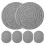 Insulation Pads Cup Mat Coasters Cotton 10 Pcs 1