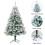4ft Hinged Artificial Christmas Tree with Metal Stand 1