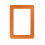 Magnetic Photo Frame for Refrigerator 4x6 Orange 1
