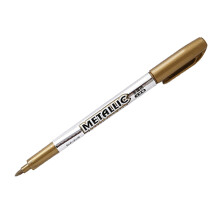 Metallic markers silver gold 2-pack for glass rock craft