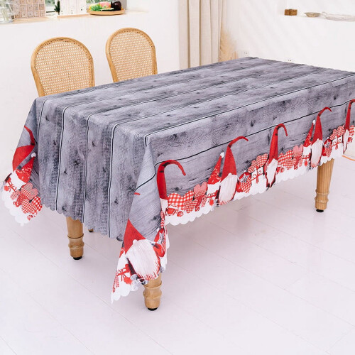 Nappe de Noël rectangulaire 57 x 71 pouces suédoise