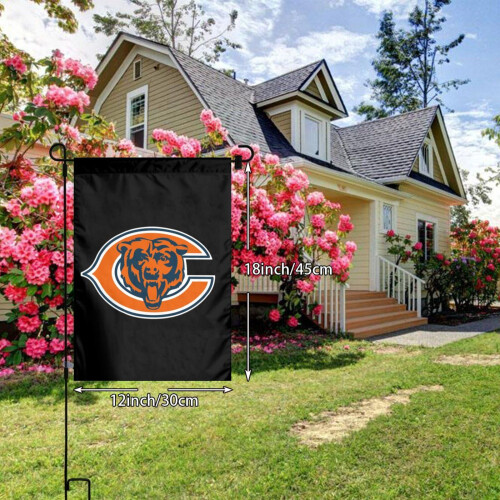 Σημαία Κήπου Chicago Bears Διπλής Όψης 1