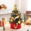 Lighted Mini Christmas Tree 45cm or 60cm PVC with 20 LED 1