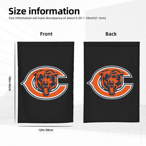 Σημαία Κήπου Chicago Bears Διπλής Όψης 2