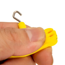 3-in-1 Spannvorrichtung 5  5,5  0,9 cm, 5,5 g Gelb