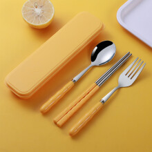 Stainless Steel Portable Cutlery Set 3-Piece