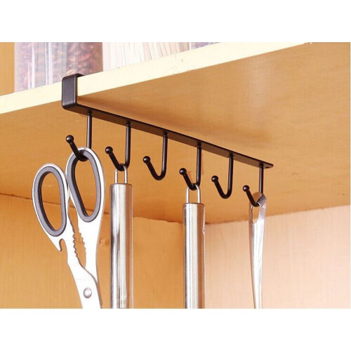 YUEHAO Hooks Clearance Κουζίνα Αποθήκευση Ράφι Ντουλάπι Κρεμαστό Γάντζος Κρεμάστρα Θήκη