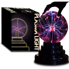 Lampă/Sferă/Lumină cu Plasmă, Nebuloasă Electrică cu Plasmă, Sensibilă la Tactil, Jucării, Pentru Petreceri, Decorațiuni, Cadou (3 inch,