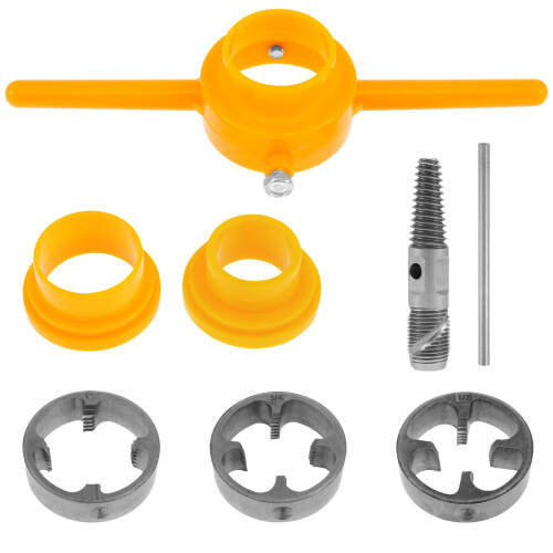 Kit de filetage PVC et d'extracteur de vis pour usage domestique