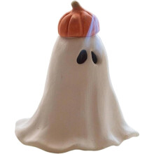 Bruciatore di incenso YZhouD, Porta incenso fantasma, Bruciatore di incenso fantasma di Halloween, Fantasma in resina fatto a mano, per decorazioni