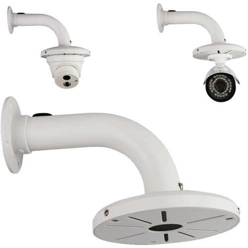 Support de fixation pour caméra de sécurité, support universel pour caméra dôme, fixation murale pour système de vidéosurveillance.