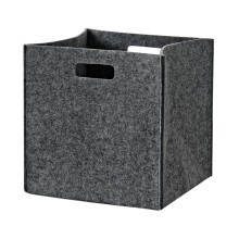 Cube de rangement pliable en tissu 27 x 27 x 25,5 cm