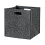 Cube de rangement pliable en tissu 27 x 27 x 25,5 cm 1