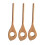 Maple Wood Mixing Spoon Set 3 Pieces 1