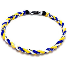 Honkbal titanium ketting voor jongens Tornado gevlochten touw12