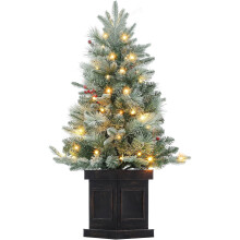 WhizMax small pre-lit Christmas tree 3ft with 78 LED lights