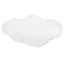 Dollhouse carpet fluffy miniature rug 12x18 inches