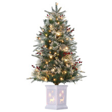 WhizMax mini pre-lit Christmas tree 3ft with 78 warm white