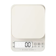 Kitchen Scale Digital 1g–10kg White