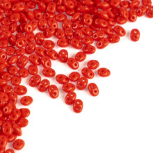 Superduo Czech glass beads two-hole