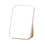 Scandinavian Rice-Colored Mirror Square 30x30cm 1