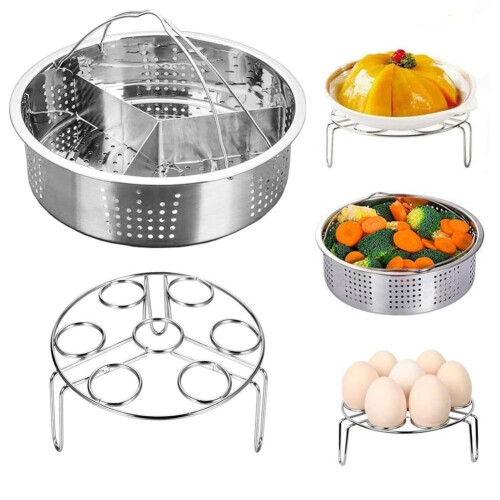 Stainless Steel Egg Steamer Rack 1 Piece