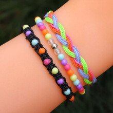 Pulseras de la amistad Giugt para adolescentes (12 unidades)