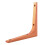 Wood Wall Mount Bracket for Floating Shelf Triangle Support 1