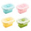Silicone Food Containers 5 oz 4-Pack Stackable 1