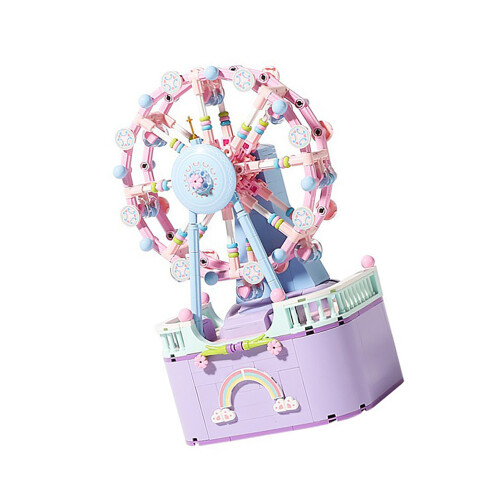 Sky Wheel Micro Blocks - Kunststoff in leuchtenden Farben