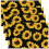 Sonnenblumen-Tischsets, 4er-Set, 30 x 45 cm, Polyester 1