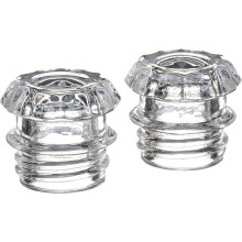 Lot de 2 couvercles de rechange pour percolateur en verre