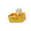 Rotating 360 Degree Sink Strainer with Suction Cup for-Yellow 1